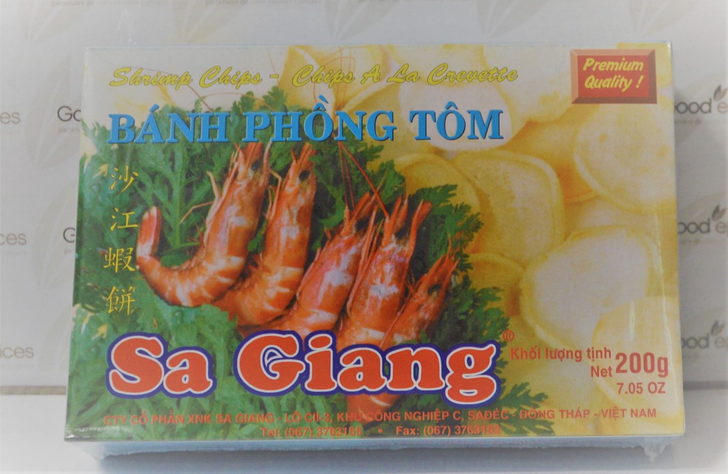 Chips ou Beignets de crevettes 200gr