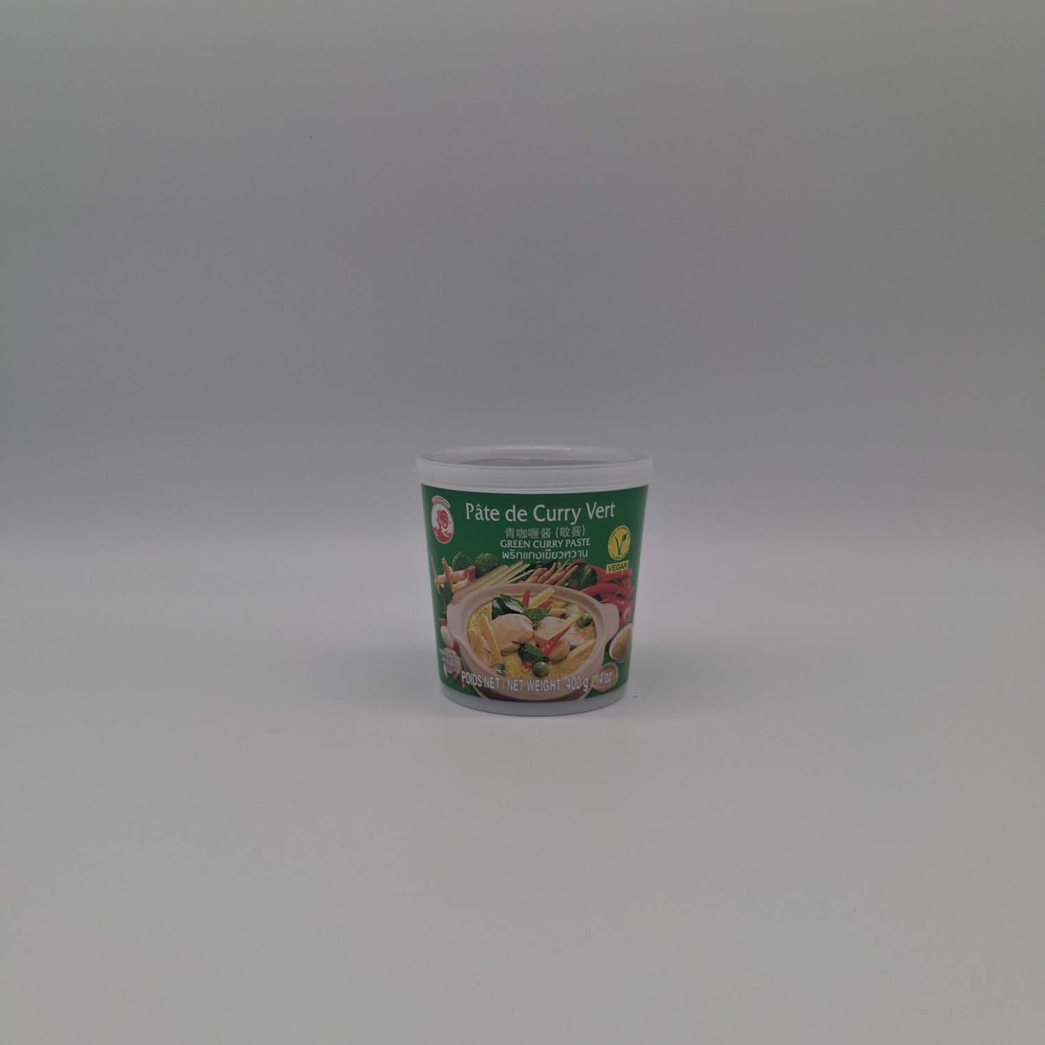 Pâte de curry vert 400gr