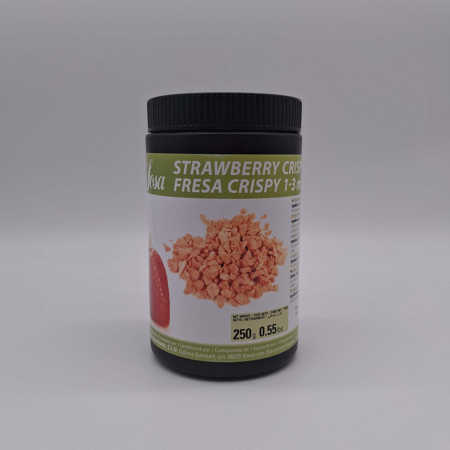 Crispy fraise 1-3mm 250gr (Préco)