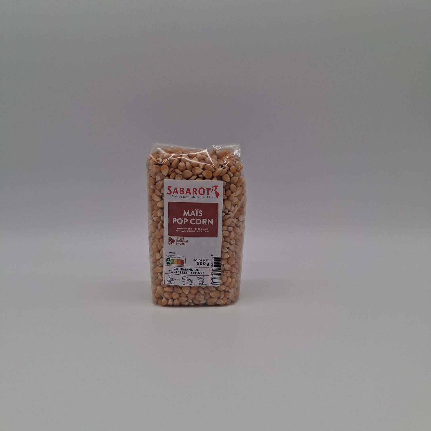 Mais pop corn 500gr