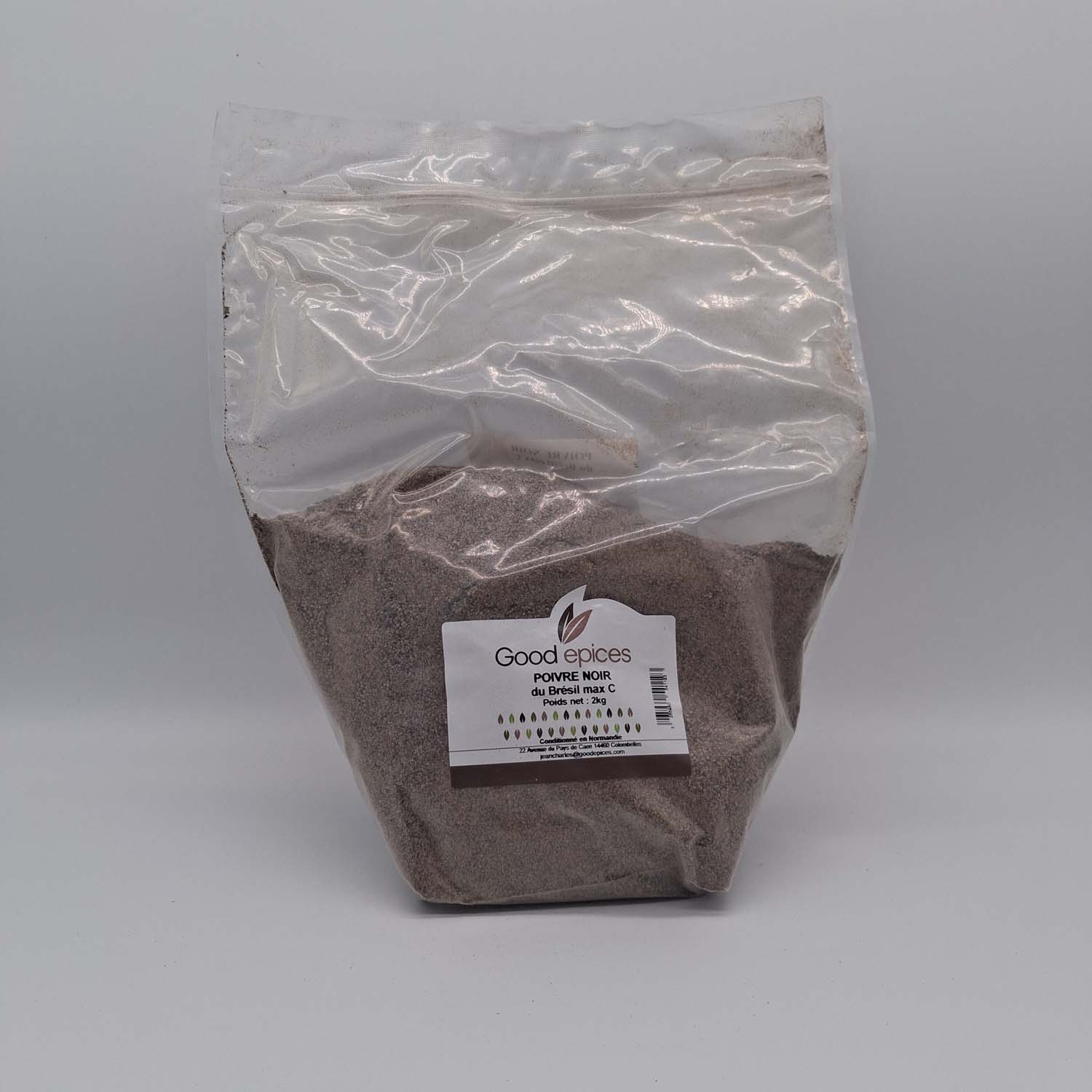 Poivre noir du Brésil 2kg Concasse Grade C