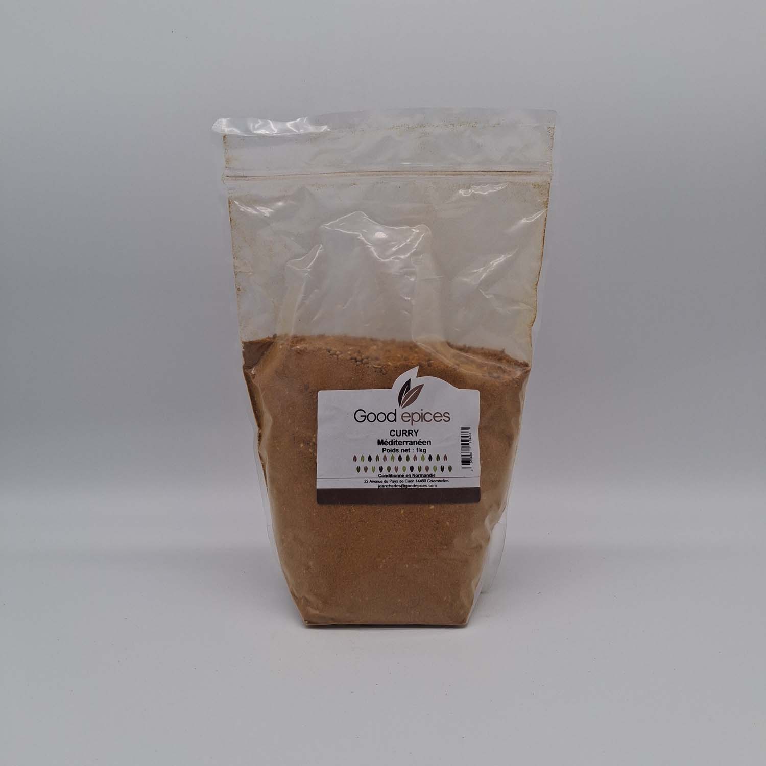 Mélange d'épices 2018 moulu sac de 1kg / curry mediterraneen