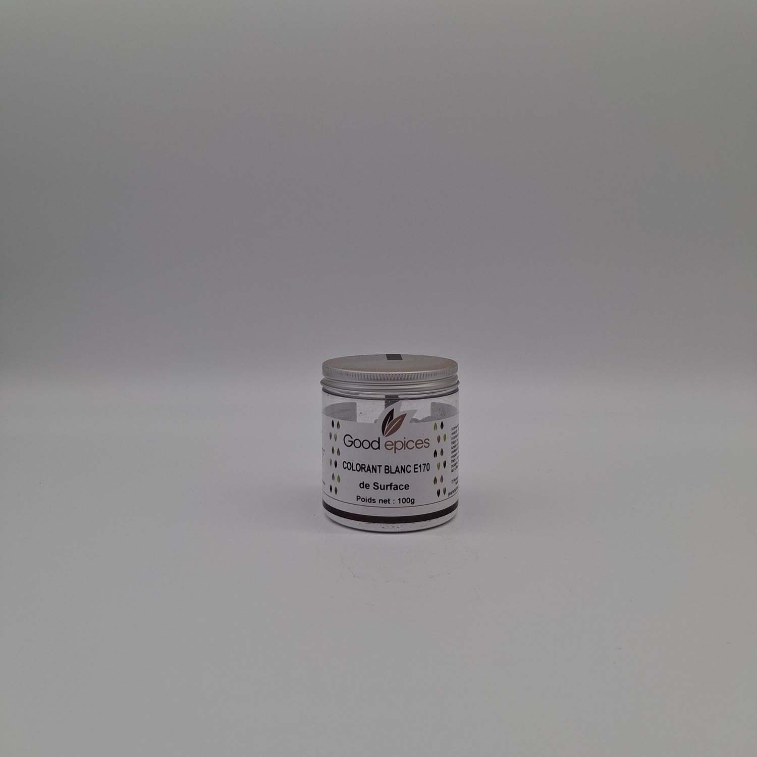 Colorant liposoluble Blanc E170 de surface100gr