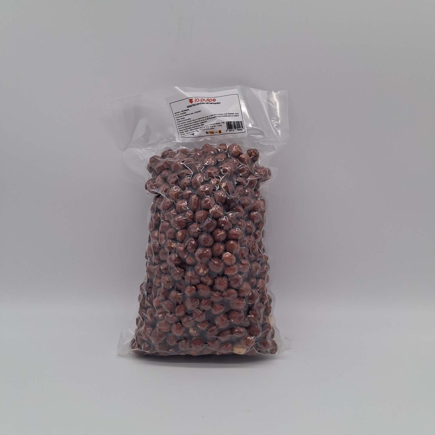 Noisette entière decortique1 kg