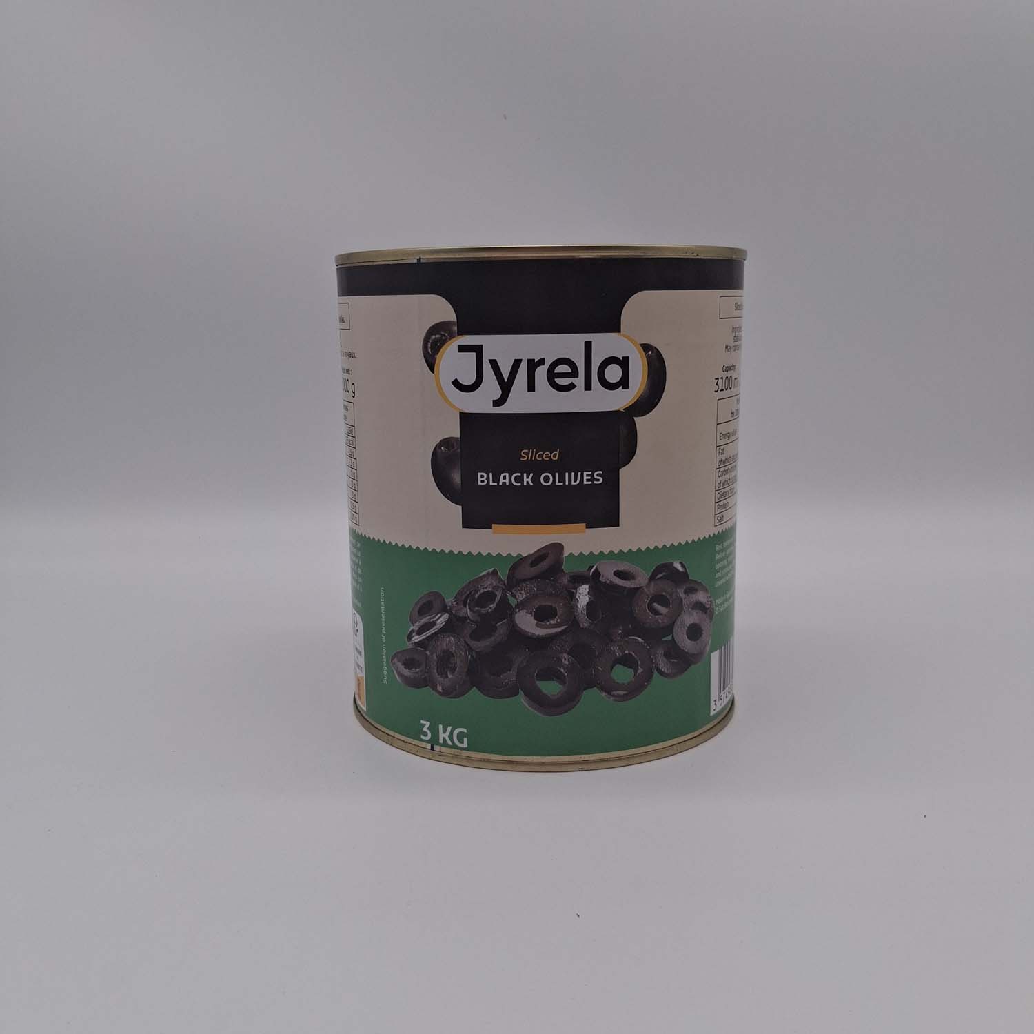 Olive noire Rondelle boite 3/1