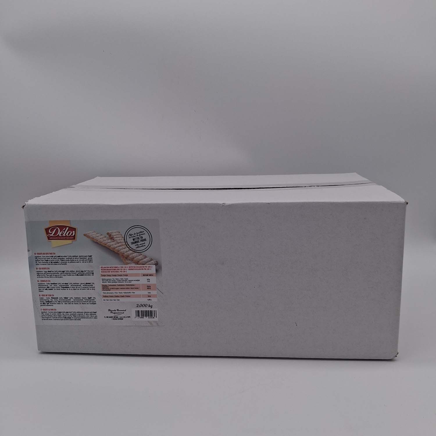 Biscuits Cuiller Bande 2kg