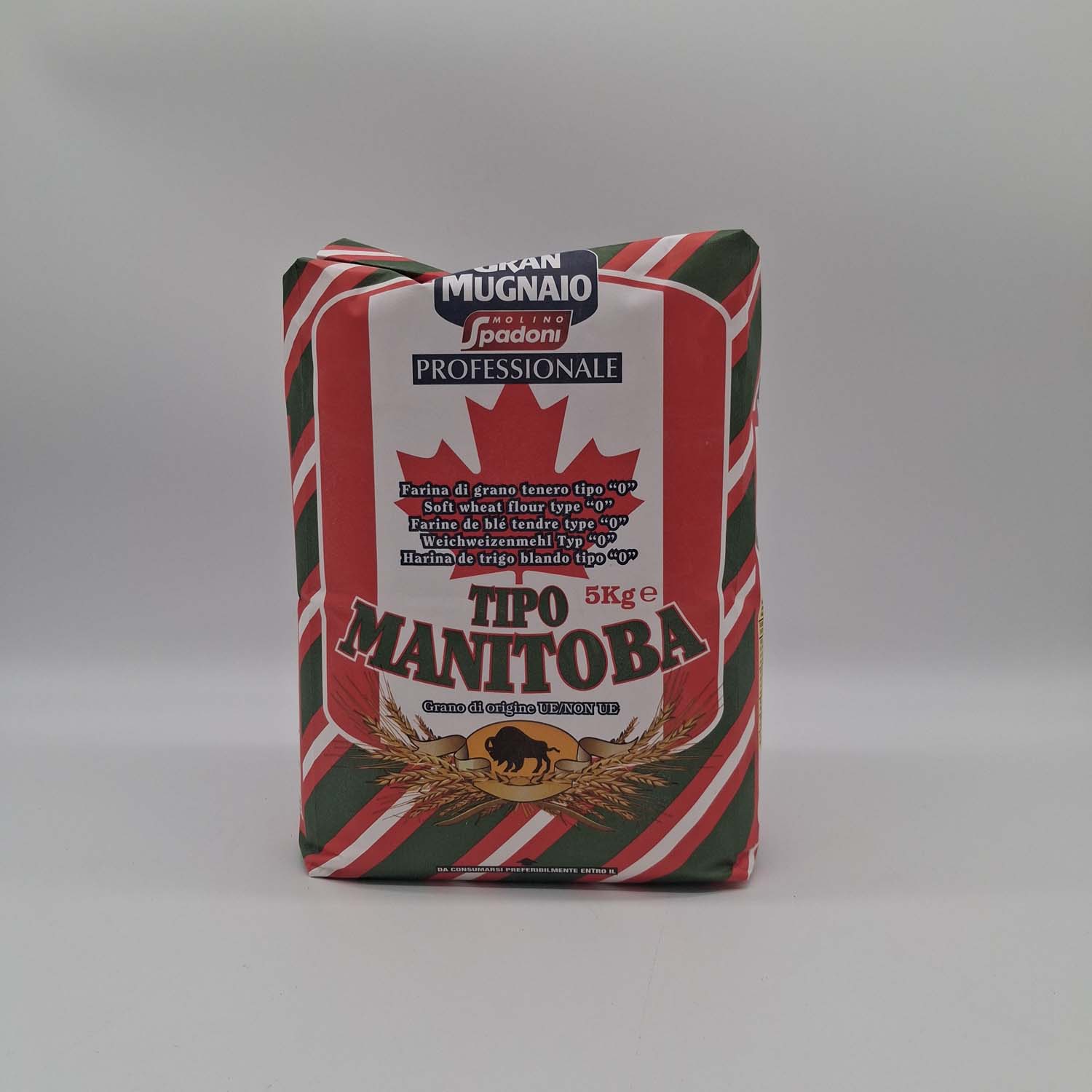 Farine de blé tendre Manitoba type 0 5kg