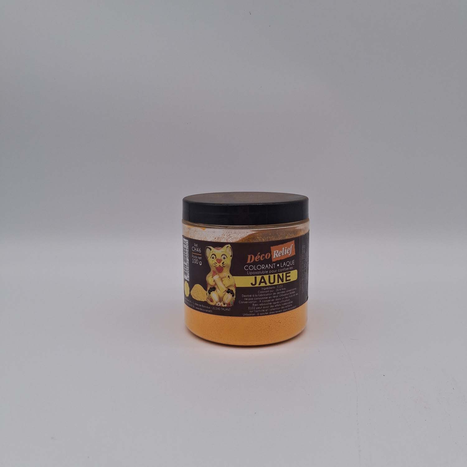 Colorant laqué jaune 400cc Chocolat